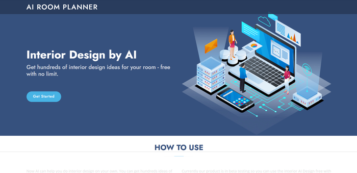 ������ �������� ������������� ����������� AI Room Planner