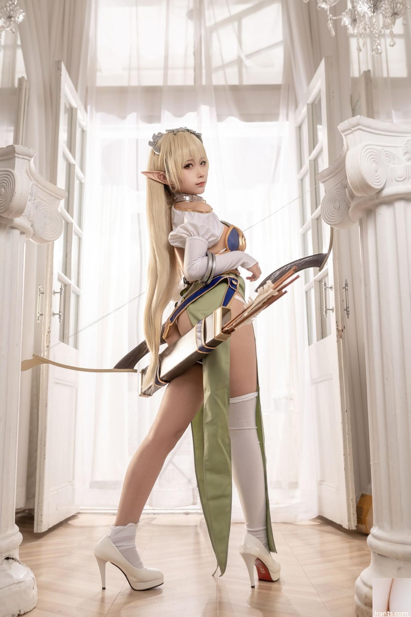 Continuation of the post Elf Girl by Chunmomo - 18+, The photo, PHOTOSESSION, Cosplay, Cosplayers, Erotic, Booty, Erotic lingerie, Elves, Erotic, Asian, Longpost, Reply to post, NSFW