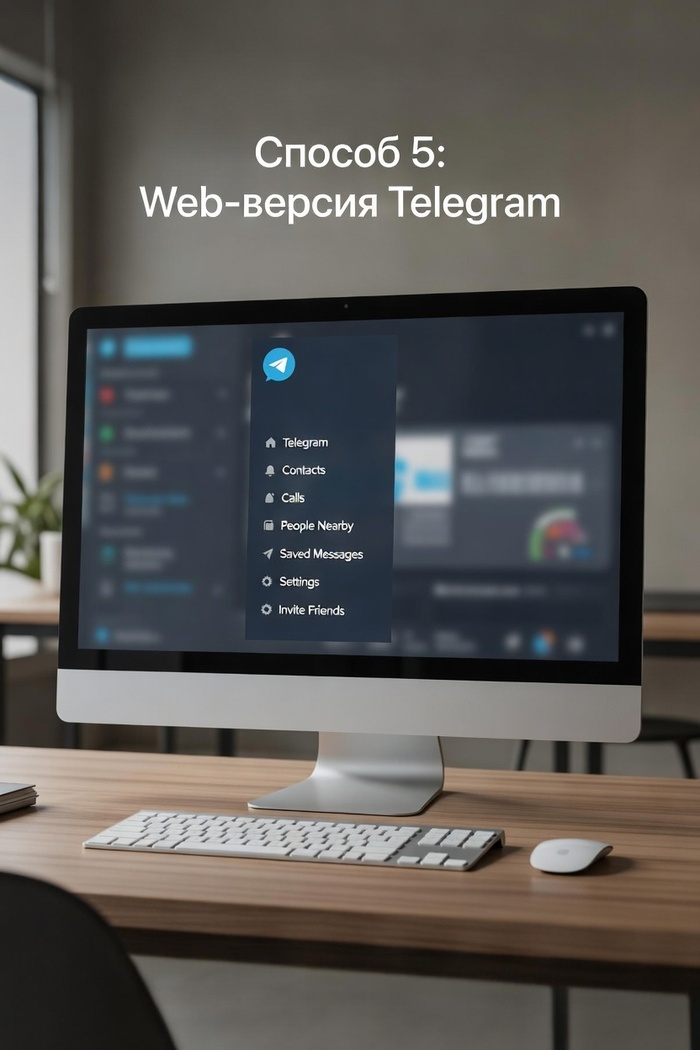 ������ 5: Web-������ Telegram