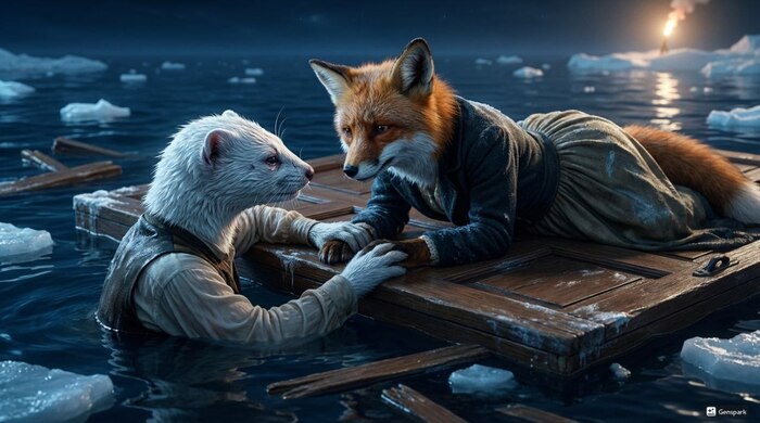 Фурри арт от Wolfmks #3140