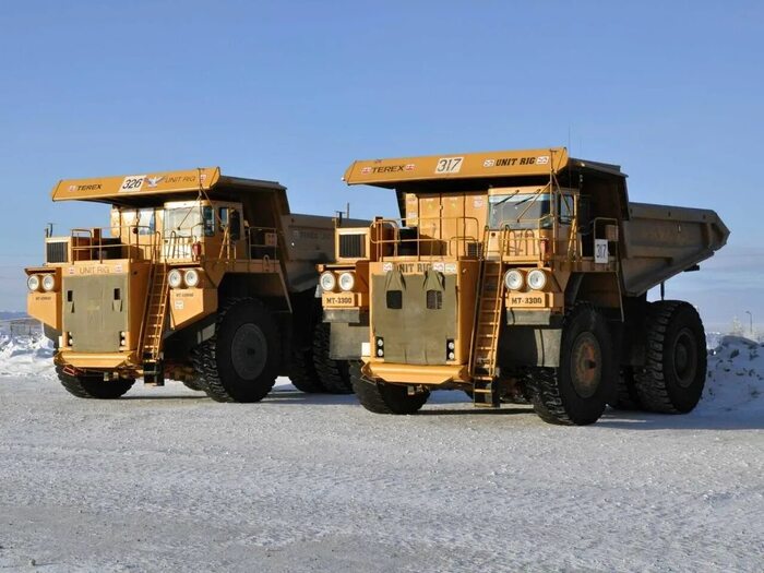 Самосвал Terex-Unit Rig.