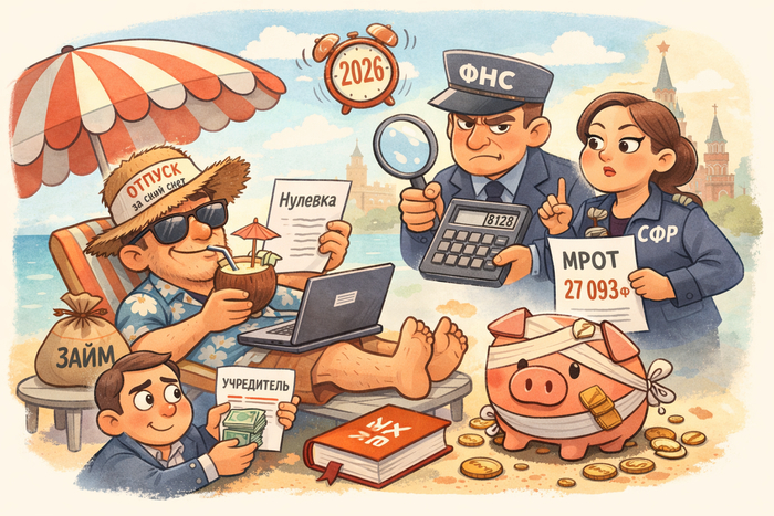 Страховые взносы за директора без зарплаты с 2026 года: разбор ситуаций