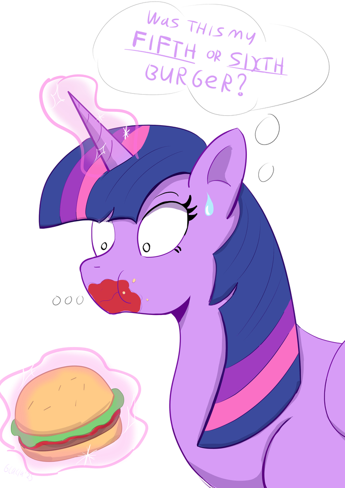 Это был пятый или шестой бургер?