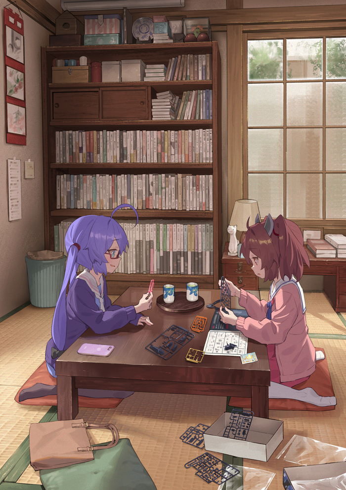 Совместный сбор пластиковых моделек