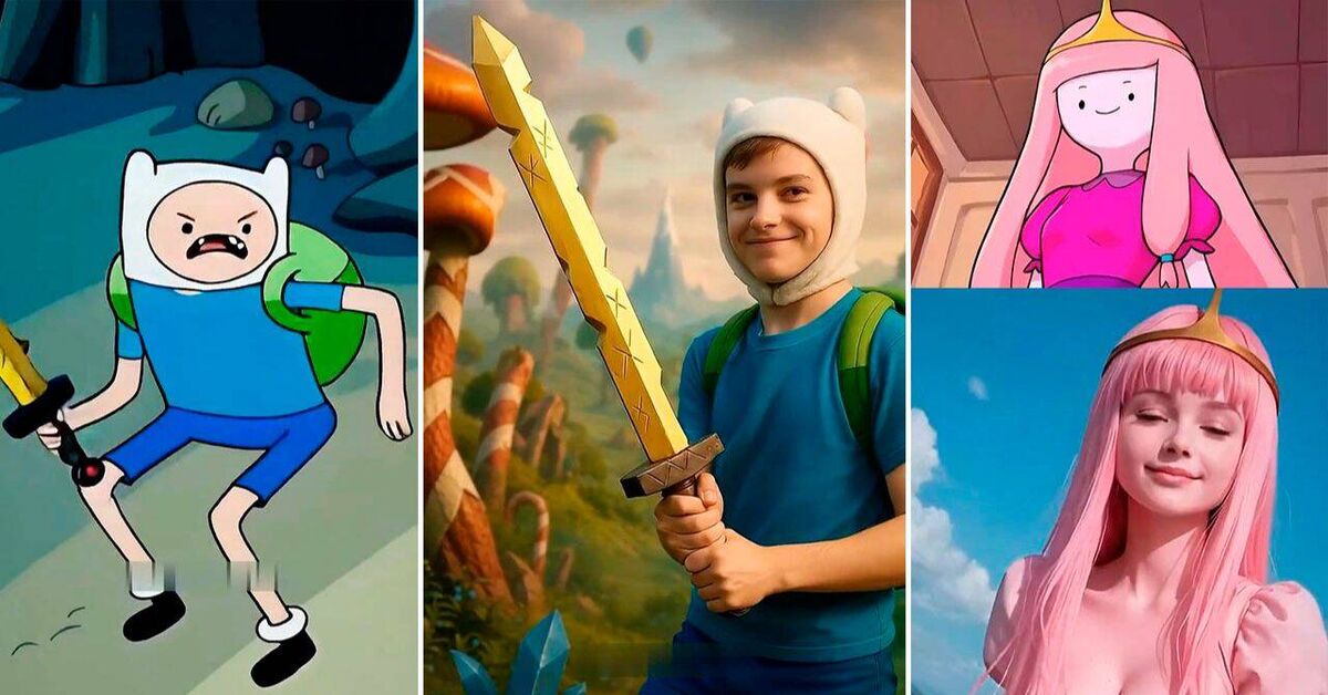 Adventure Time characters in real life - Neural Network Content, Adventure Time, Animated series, Video, Rutube, Short videos