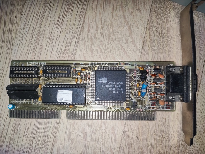 Видеокарта, когда то классика.