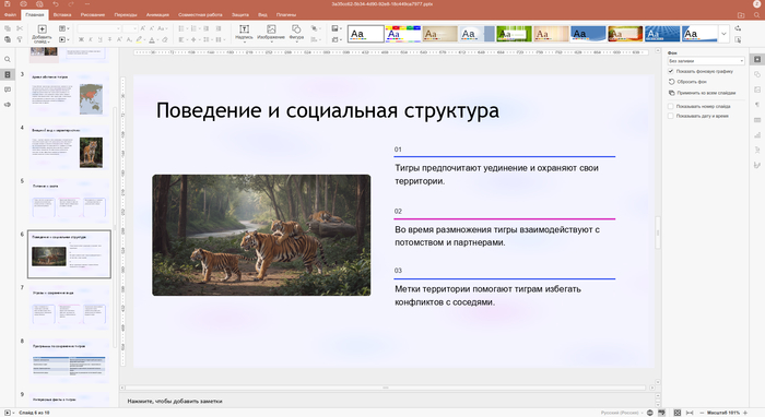 Результат генерации
