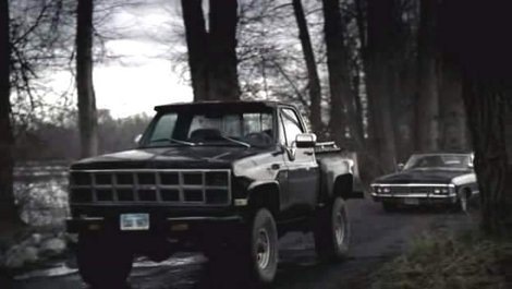 1986 GMC Sierra Grande/ Черный пикап Джона Винчестера
