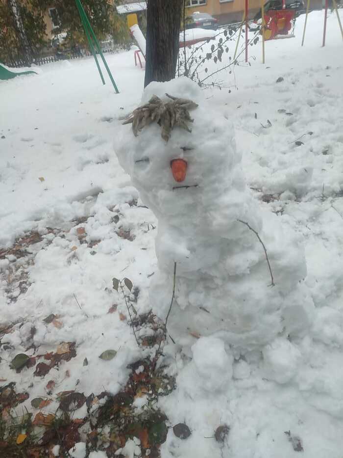 Мой снеговичок