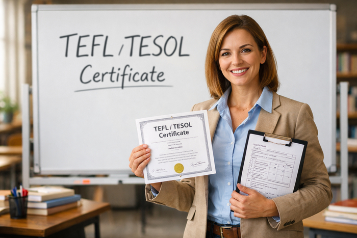 как получить сертификат на преподавание английского языка TEFL TESOL