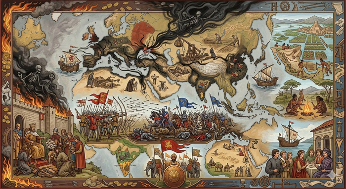 ׸���� 1300-�, ������ 5: ����������� �� ����, ����� ����� ������� � ������ ���������. ������� 1341�1350 �����