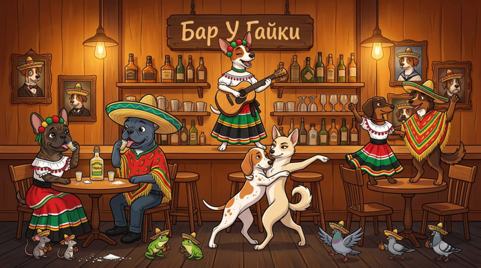 Бар "У Гайки" День Мексики