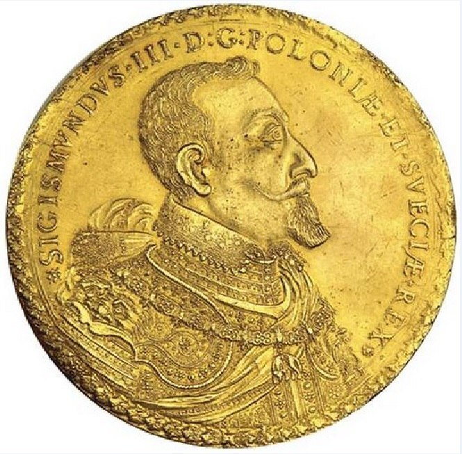 �� ������ ������������� ���� ���������� ������ � ������� �� ������ SIGISMVNDVS III DG POLONIAE ET SVECIAE REX.