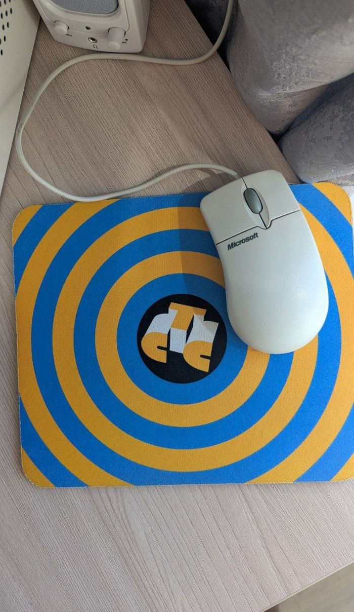 Ностальгия. Коврик для компьютерной мыши от телеканала СТС