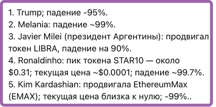 ������� ������-������ Trump ����� 95% � �������