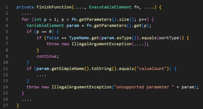 Код из проекта Elasticsearch.