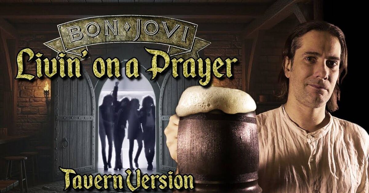Algal the Bard - Livin' On A Prayer (Bon Jovi cover) - Серия Каверновинки 2, Кавер, Музыка, Folk cover, Medieval Cover, Bon Jovi, Living on a prayer, Algal the Bard, Видео, Видео вк, YouTube, Длиннопост