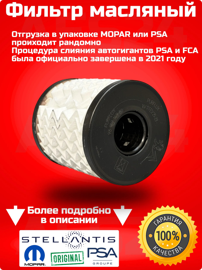 ������������ ������ PSA - Purflux