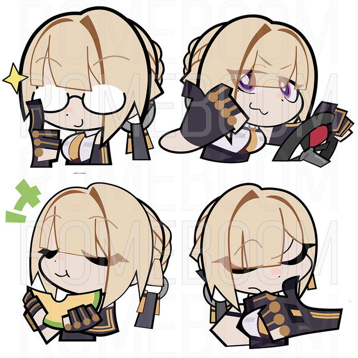 Evelyn Emoji Pack 15