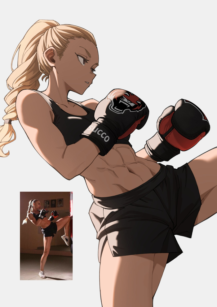 Kickboxing girl