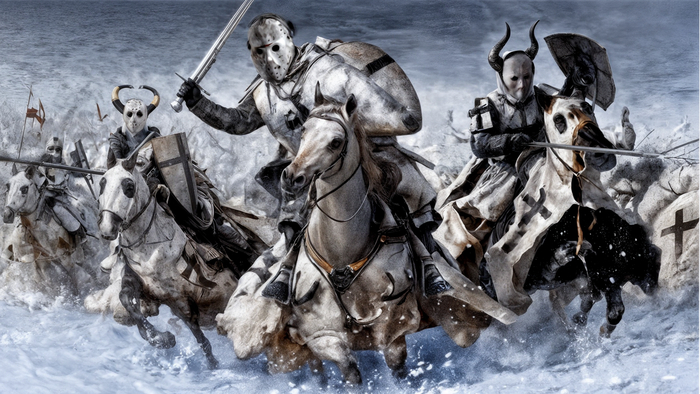 1242 г., пятница, 13-е - команда тевтонцев с разгромным счетом проиграла новгородцам