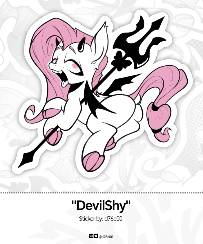 Sticker "DevilShy"