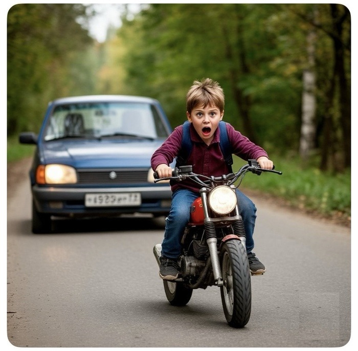 Малолетние убийцы на дорогах на мопедах и питбайках