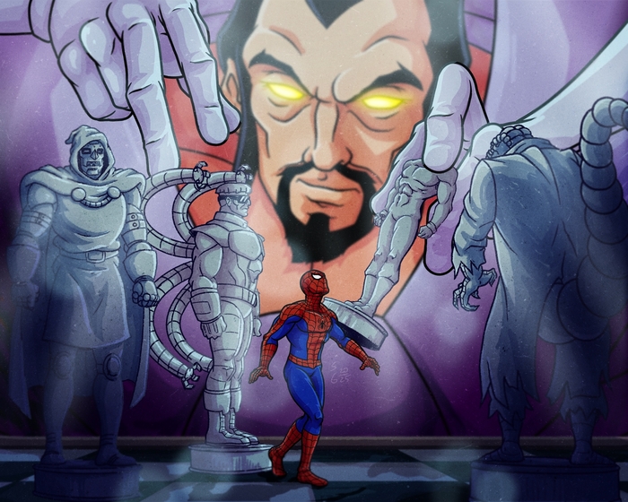 ����� �� ����� ������� � ������� ������� Spider-Man The Animated Series