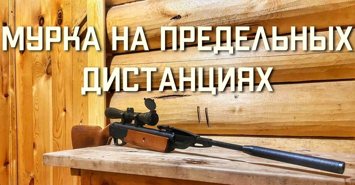 MP 512 ultra-long-range shooting with an air rifle - My, Airguns, Weapon, Air rifle, Shooting, Rifle, Video, Rutube