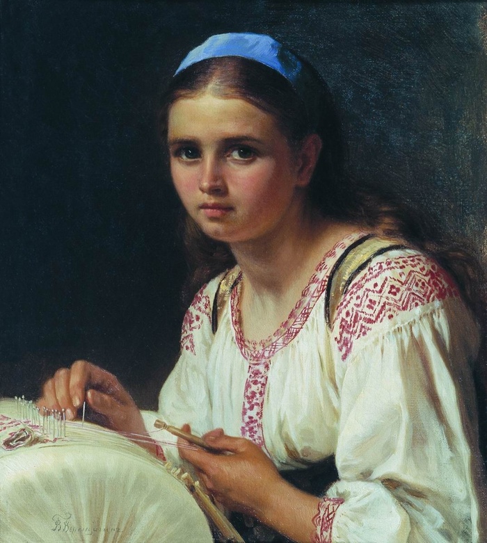 В. П. Верещагин "Кружевница"