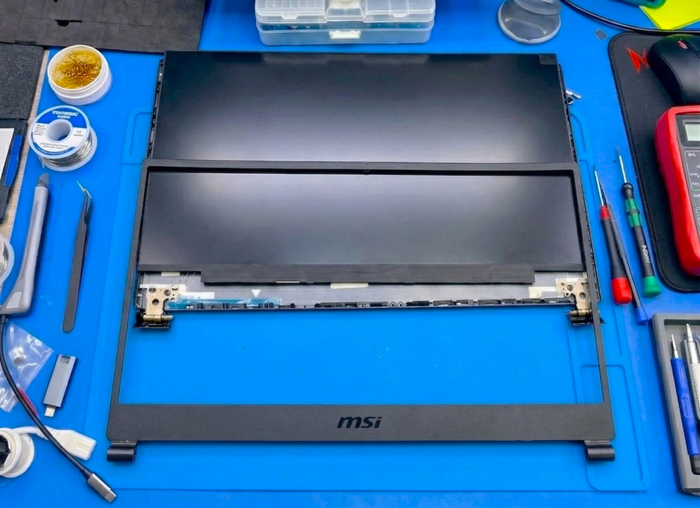 ������ �������� ����� ������� ��� MSI Delta 15
