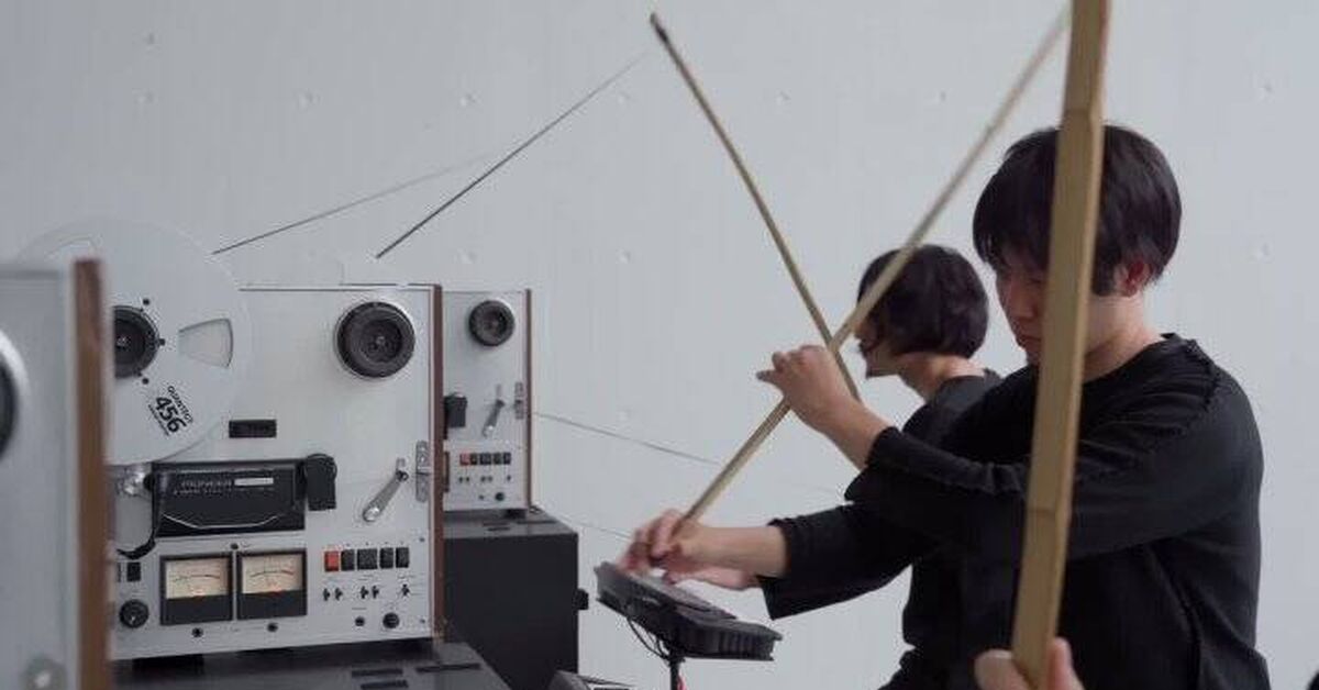 Tape Bowing Ensemble - Open Reel Ensemble - - Электроника, Этно-Фолк, Электронная музыка, Видео вк, Видео