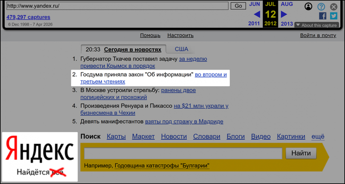 ������� �������� ������� 12 ���� 2012 (���������� ����� "��")