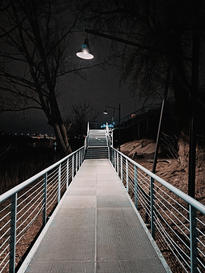 Одинокий пешеход