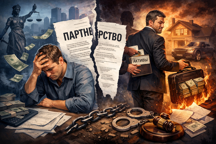 Что делать, если "кинул" партнер по бизнесу?