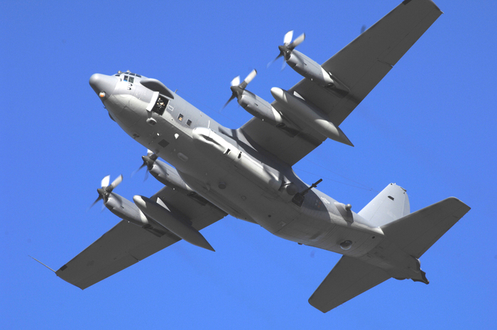 AC-130H � ������� ������. ��� ������������� ����, ���������� ��������� ��� 20-�� �����, ���������� � ������������ ��� ����������