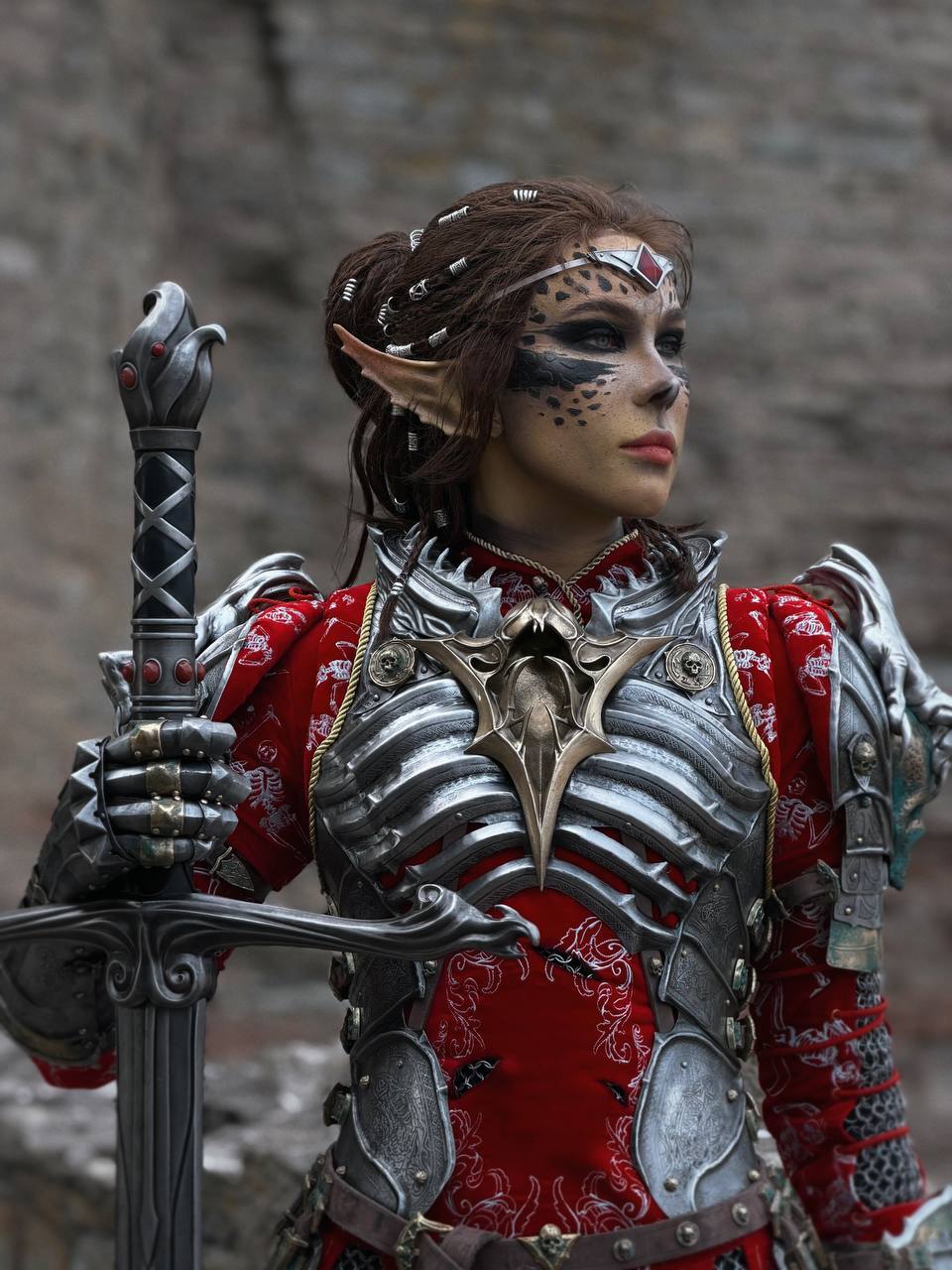 Baldur's Gate 3 | Laezel (Reaper's Embrace Metal Armor) - Cosplay, Laezel (baldurs gate 3), Baldur’s Gate 3, Larian Studios, Computer games, The photo, Telegram, Telegram (link), Longpost