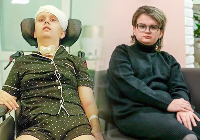 Это похоже на чудо: после страшного ДТП Настя не могла пошевелиться, а сейчас ходит, пишет и говорит!
