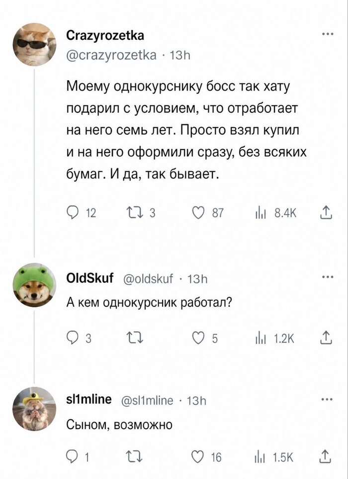 Возможно, сын