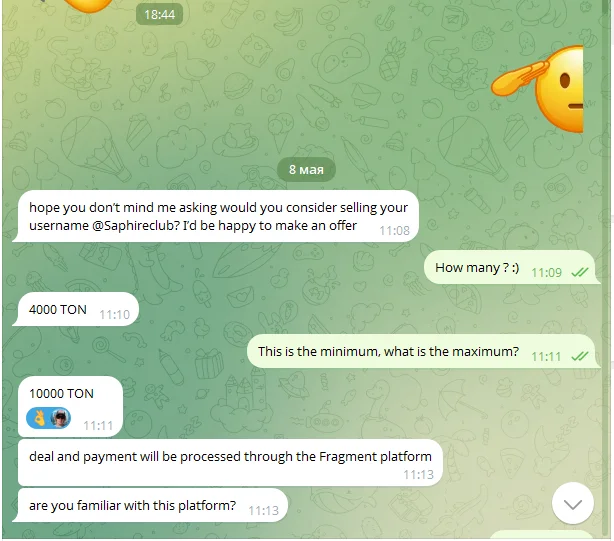 Buying/Selling Telegram Usernames - My, Neural Network Content, Fraud, Deception, Telegram, Longpost, Negative