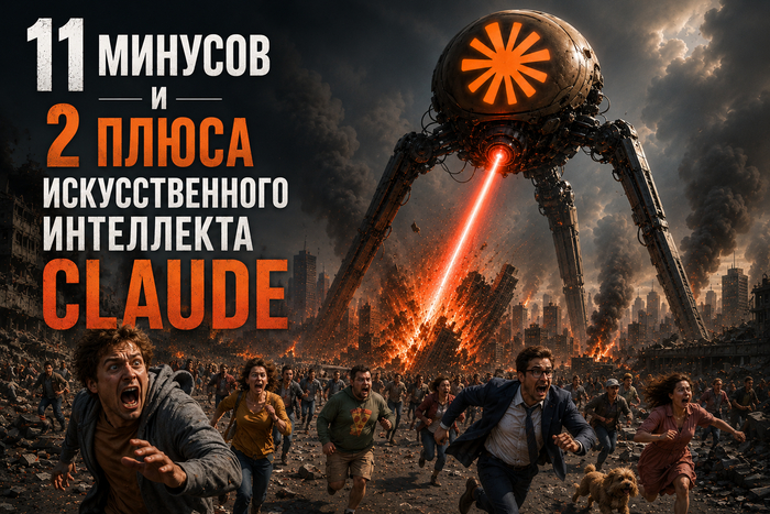 11 минусов и 2 плюса искусственного интеллекта Claude