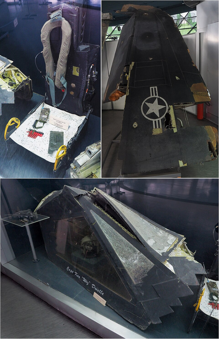 ��, ��� �������� � F-117, � ����� � ��������