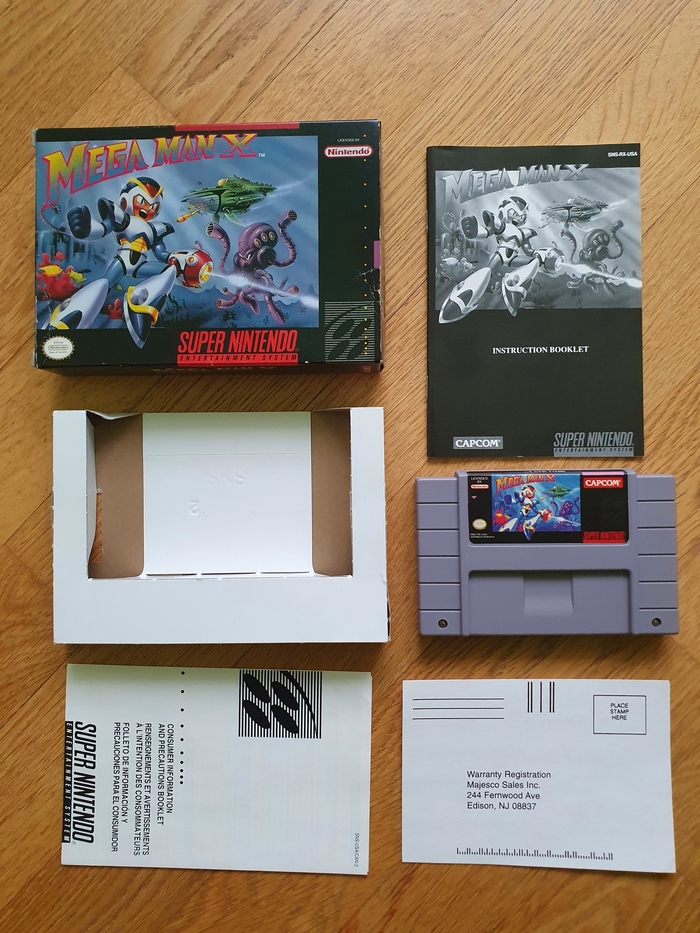 Cib комплект Mega Man X