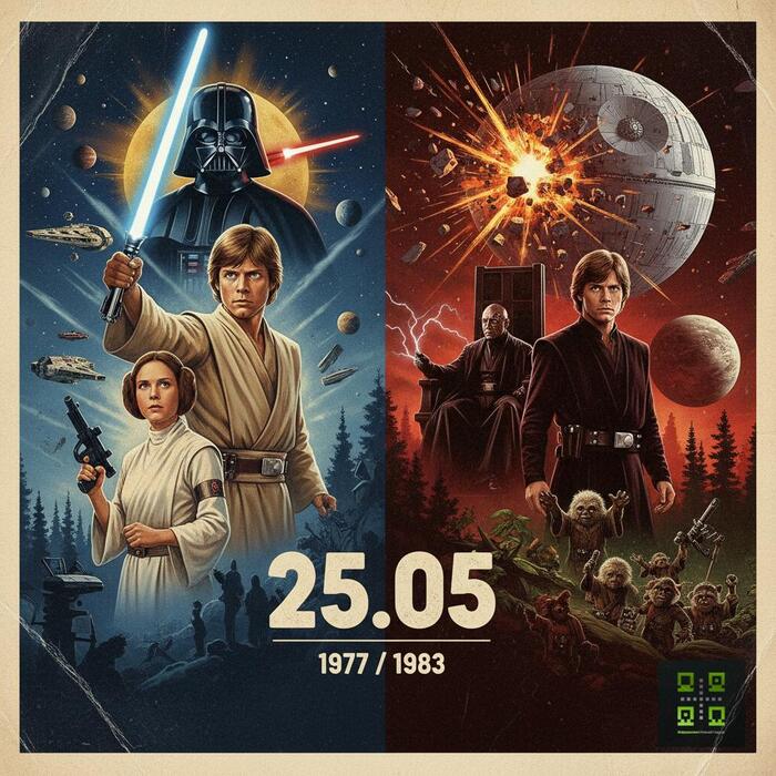 🗓 25.05 � Star Wars&nbsp; IV � VI