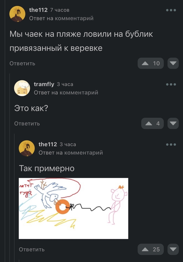 Охота на чаек