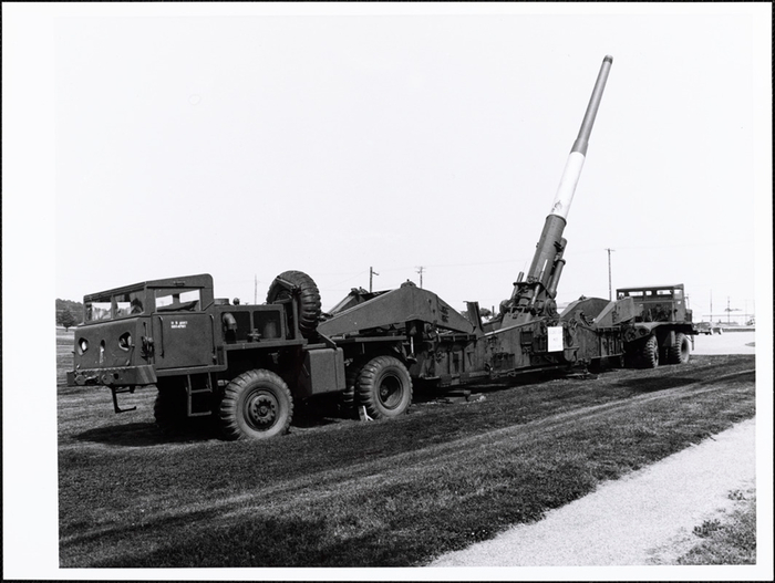 280-�� ����� M65 Atomic Annie � ��� ������, ������� �� ����������