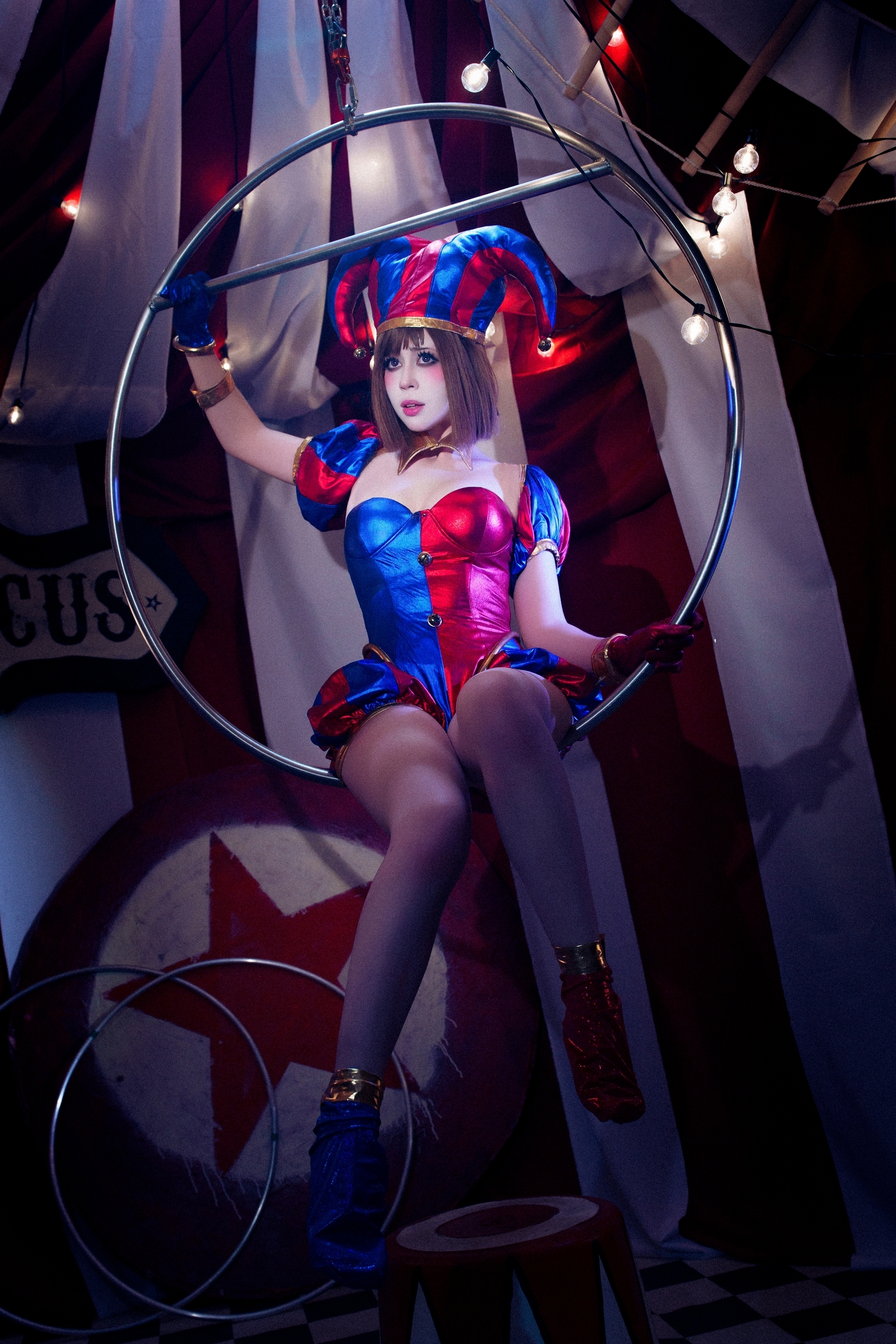 Memento cosplay by ezzechka - Series My Cosplays
, My, Anime, Cosplay, PHOTOSESSION, Cosplayers, Girls, Circus, Bodysuit