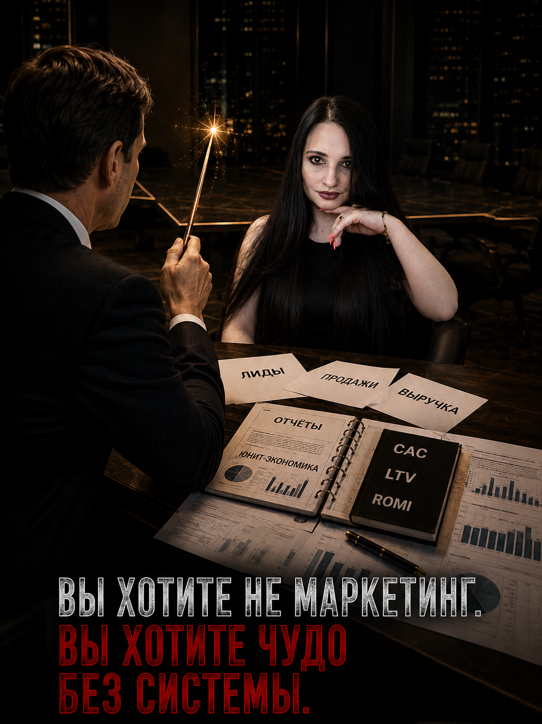 You don't want marketing. You want a magician. IT + marketing. Our dancing with a tambourine - Experience, HR work, Marketing, IT, IT humor, Remote work, Стратегия, Economic strategy, Irony, Programming, Python, Sarcasm, Professional deformation, Numbers, Analytics, Saas, Unit, Project, Longpost