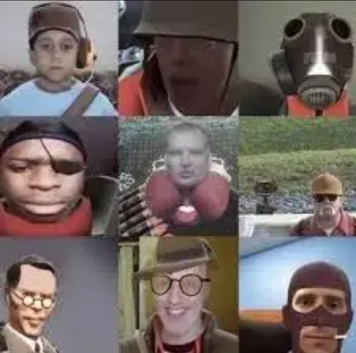 Наёмники из тф2 в реальной жизни