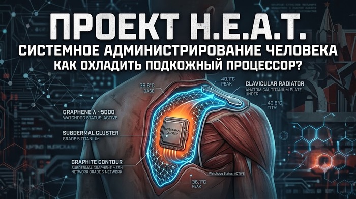«Проект H.E.A.T.: Системное администрирование человека, или Как охладить подкожный процессор нетраннера»